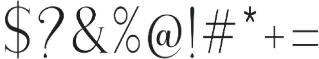 Githa Lovely Serif  Regular otf (400) Font OTHER CHARS
