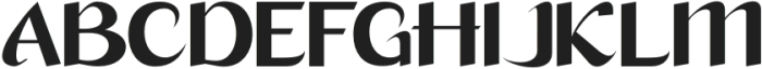 Gitky-Regular otf (400) Font UPPERCASE