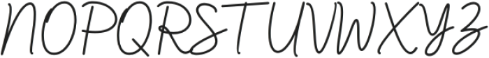 Gittany Signature otf (400) Font UPPERCASE