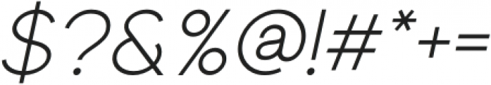 Giuconda Thin Italic Italic otf (100) Font OTHER CHARS