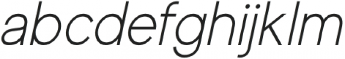 Giuconda Thin Italic Italic otf (100) Font LOWERCASE