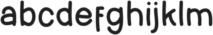 Give Me Five Regular otf (400) Font LOWERCASE