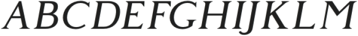 Giveny-Italic otf (400) Font LOWERCASE