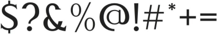 Giveny-Regular otf (400) Font OTHER CHARS