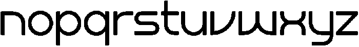 Givluf Regular otf (400) Font LOWERCASE