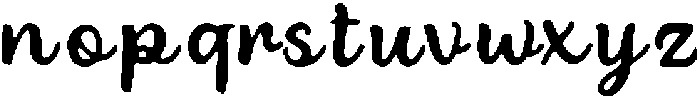 Giwucu ttf (400) Font LOWERCASE