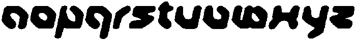 Gizmos Drawn Italic otf (400) Font LOWERCASE