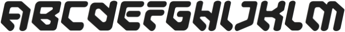 Gizmos Italic otf (400) Font UPPERCASE