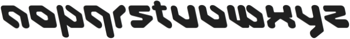 Gizmos Reverse Italic otf (400) Font LOWERCASE