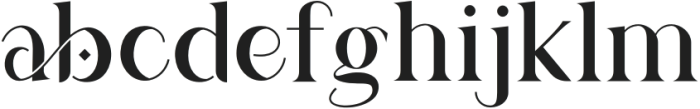 gianiteh regular otf (400) Font LOWERCASE