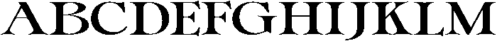 gillian-Regular otf (400) Font UPPERCASE