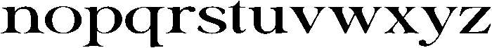gillian-Regular otf (400) Font LOWERCASE