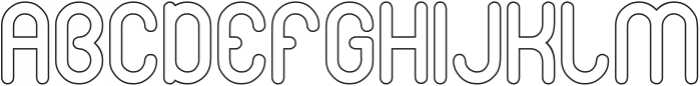 gitchgitch-Hollow otf (400) Font UPPERCASE