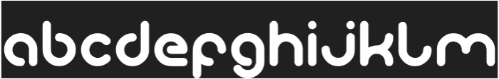 gitchgitch-inverse otf (400) Font LOWERCASE