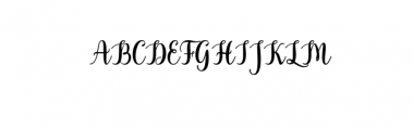 Girly LoveFont.otf Font UPPERCASE