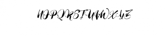 GirlyThingsSS1.otf Font UPPERCASE