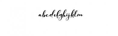 Giselle Script Font LOWERCASE