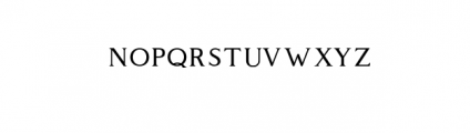 Giveny.otf Font LOWERCASE