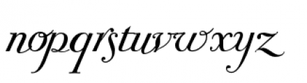 Giambattista Two Script Font LOWERCASE