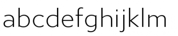 Gibbs Light Font LOWERCASE