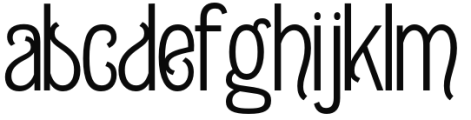 Gildabeth Light Font LOWERCASE