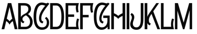 Gildabeth Regular Font UPPERCASE