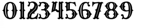 Gilded Age Inline Font OTHER CHARS