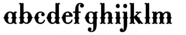 Gilded Age Regular Font LOWERCASE