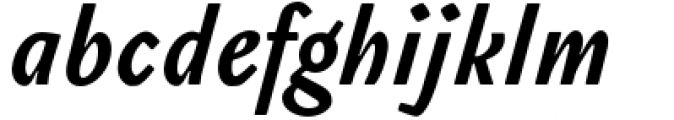 Gilman Sans Bold Italic Font LOWERCASE