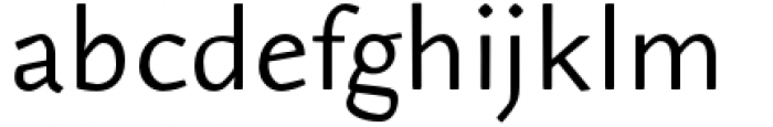 Gilman Sans Regular Font LOWERCASE