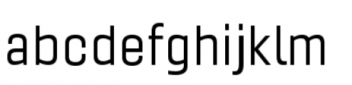 Gineso Extended Regular Font LOWERCASE