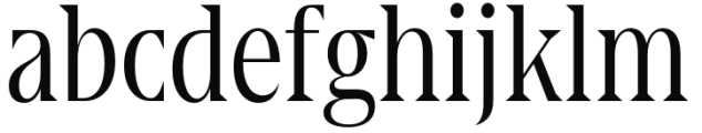 Gio Condensed Light Font LOWERCASE