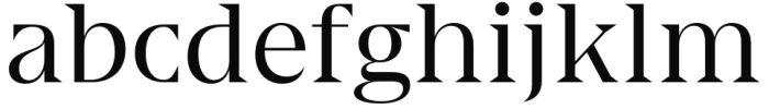 Gio Light Font LOWERCASE