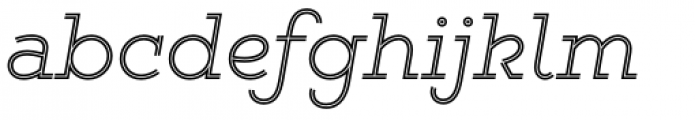 Gist Light Font LOWERCASE