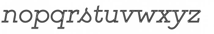 Gist Light Font LOWERCASE