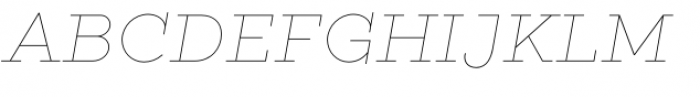 Gist Line Regular Font UPPERCASE