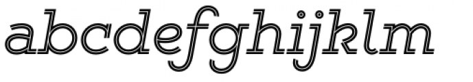 Gist Regular Font LOWERCASE