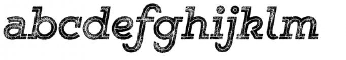Gist Rough Exbold Two Font LOWERCASE