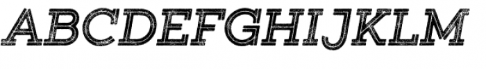 Gist Rough Exbold Font UPPERCASE