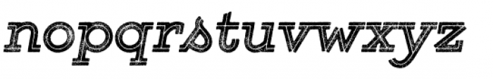 Gist Rough Exbold Font LOWERCASE