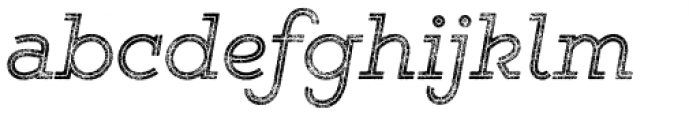 Gist Rough Regular Two Font LOWERCASE