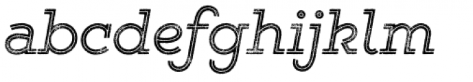 Gist Rough Regular Font LOWERCASE
