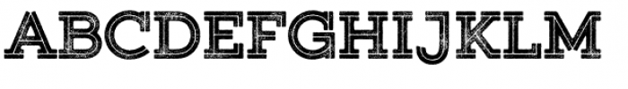 Gist Rough Upright Black Font UPPERCASE