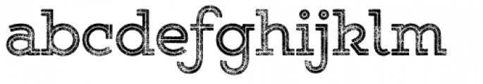 Gist Rough Upright Bold Two Font LOWERCASE