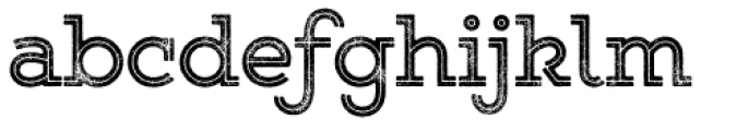 Gist Rough Upright Bold Font LOWERCASE