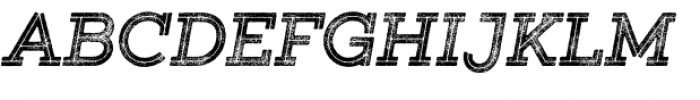 Gist Rough Upright Exbold Two Font UPPERCASE