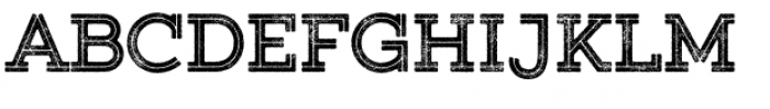 Gist Rough Upright Exbold Font UPPERCASE