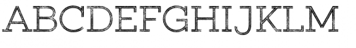 Gist Rough Upright Light Font UPPERCASE