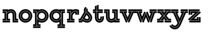Gist Upright Black Font LOWERCASE