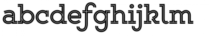 Gist Upright Bold Font LOWERCASE